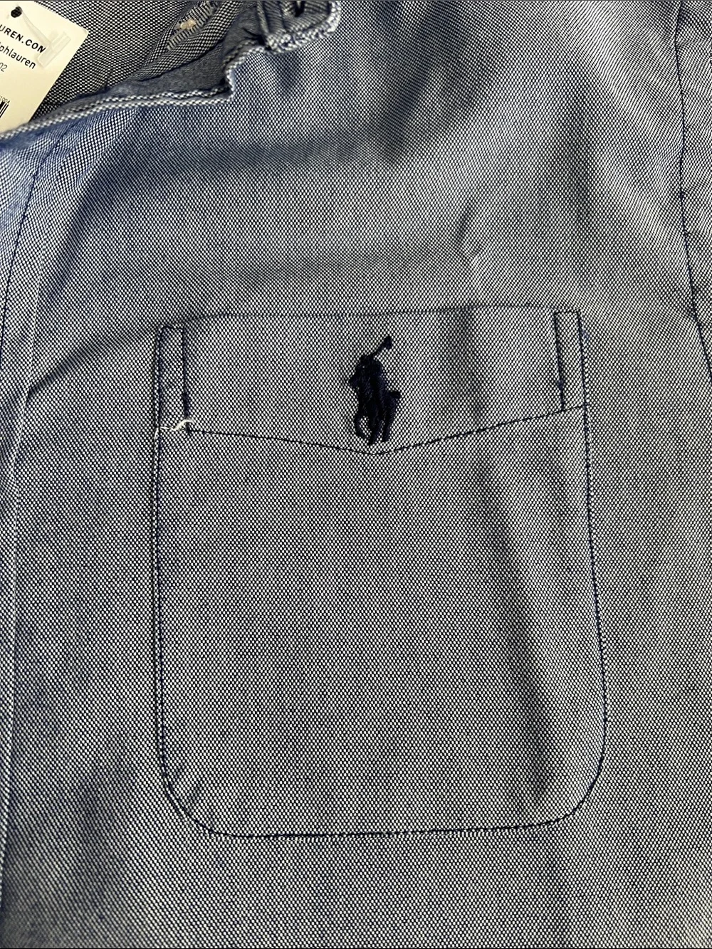 NWT Polo by Ralph Lauren Boys Short Sleeves Button Down Shirt Slate Blue